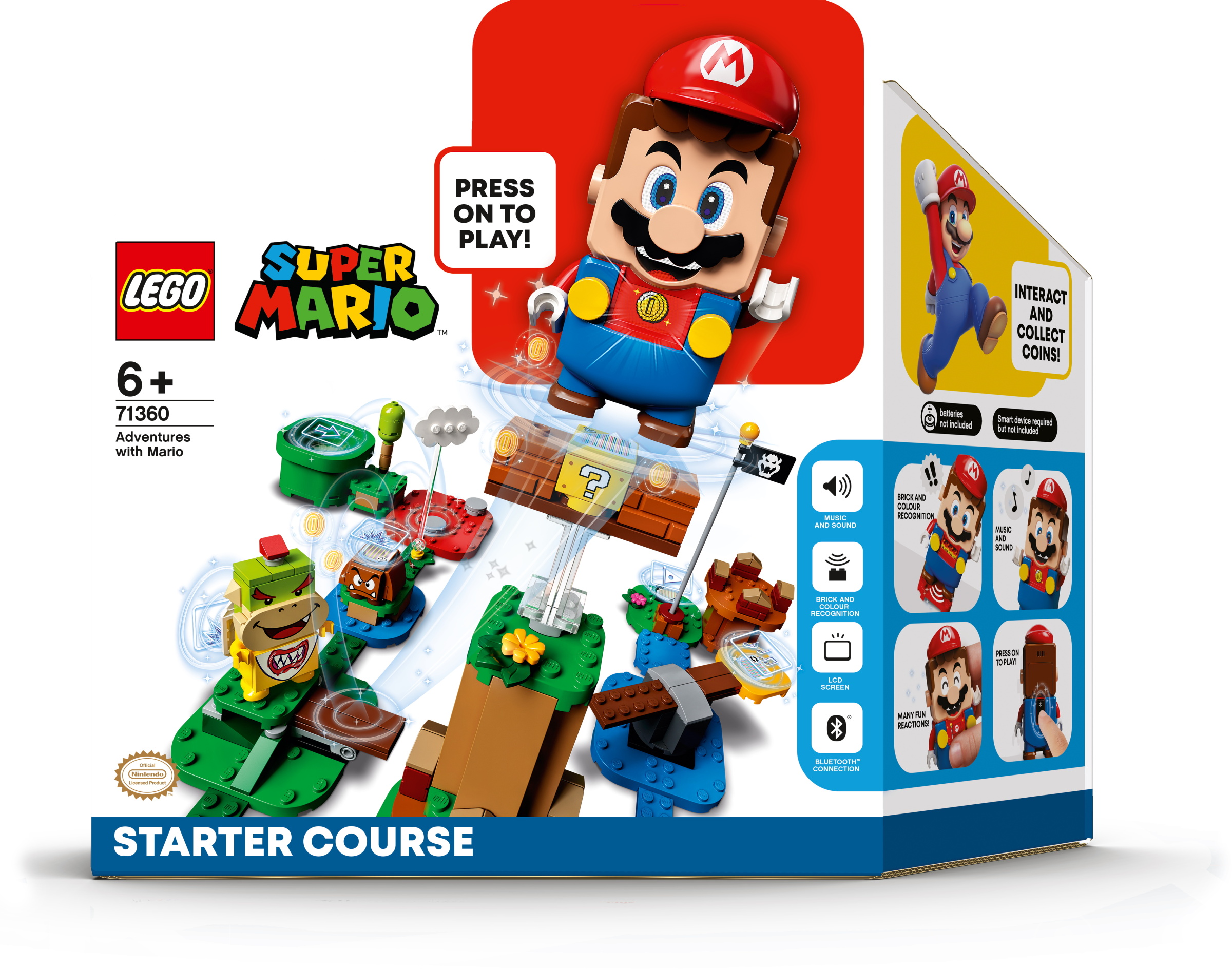 LEGO and Nintendo lift the lid on Super Mario Brickset